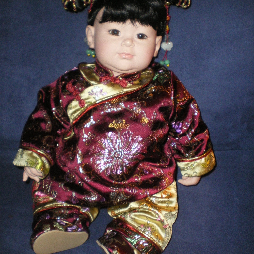Adora Doll Retired Asian Chinese Girl 18" MWOB